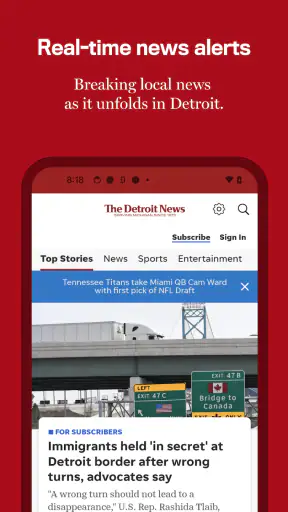 The Detroit News: Local News screenshot