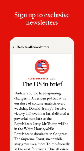 The Economist - World News screenshot