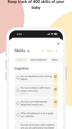 The Wonder Weeks - Baby Leaps screenshot