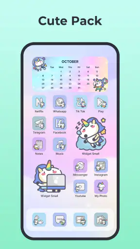 Themes: Widgets & Icon Changer screenshot