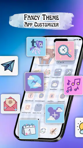 Themica: Cool Themes, Icons screenshot