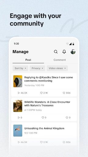 TikTok Studio screenshot