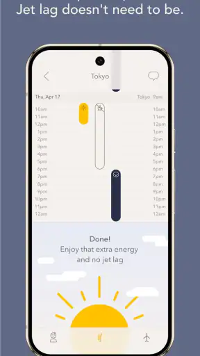Timeshifter® Jet Lag screenshot