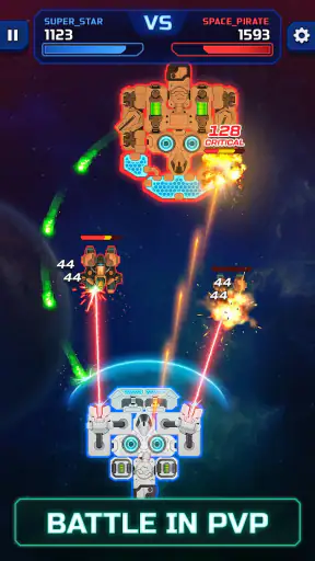 Tiny Space Arena: 1v1 battles screenshot