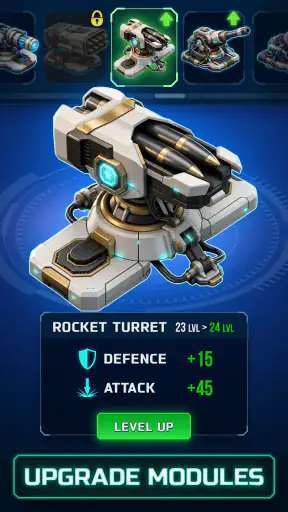 Tiny Space Arena: 1v1 battles screenshot