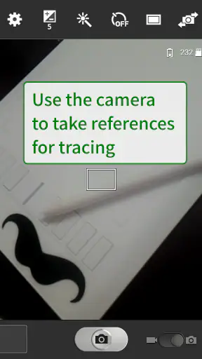 Tracer!  Lightbox tracing app screenshot