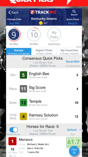 TrackWiz : Horse Racing Picks screenshot