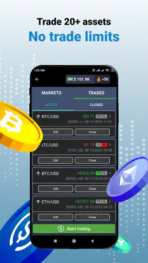 Trading Arena-Crypto Simulator screenshot