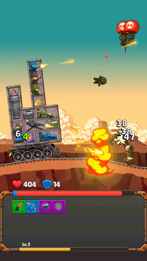 Train Attack: Merge War screenshot
