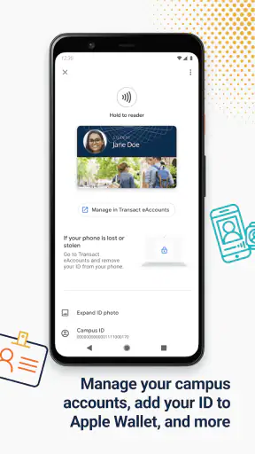 Transact eAccounts screenshot