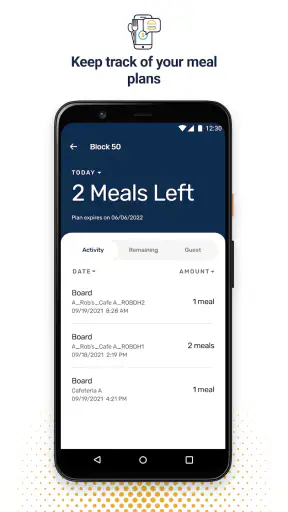 Transact eAccounts screenshot