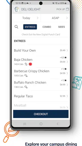 Transact Mobile Ordering screenshot