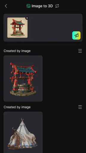 Tripo - AI 3D Model Generator screenshot