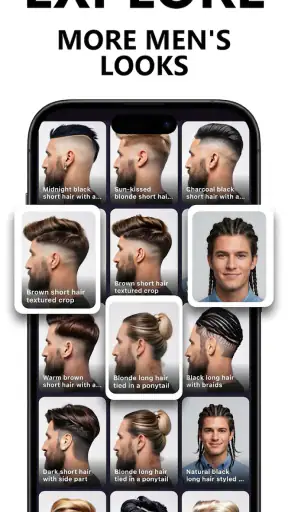 Try Hairstyles-AI Change Color screenshot