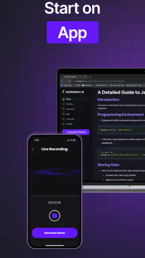 Turbo AI - Notetaker screenshot