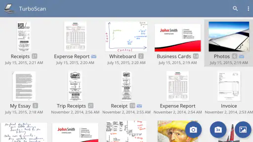 TurboScan™: PDF scanner screenshot