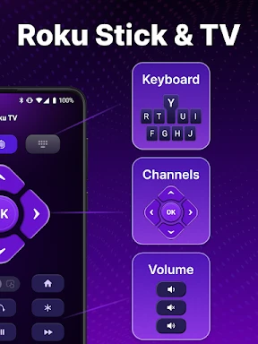 TV Remote control for Roku TV screenshot