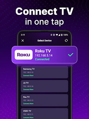 TV Remote control for Roku TV screenshot
