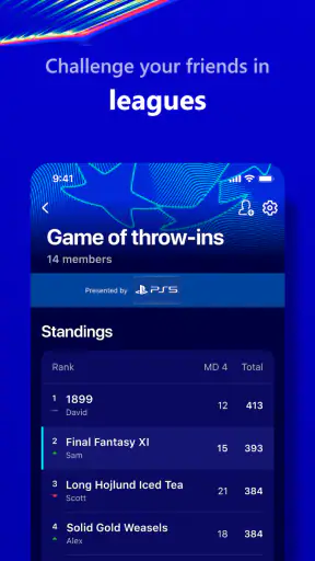 UEFA Gaming: Fantasy Football screenshot