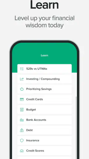 UNest: Invest & Save for Kids screenshot