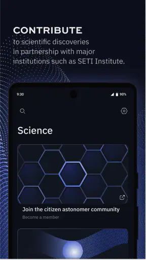 Unistellar screenshot