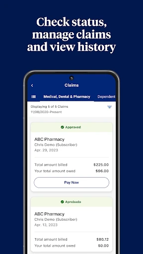 UnitedHealthcare screenshot