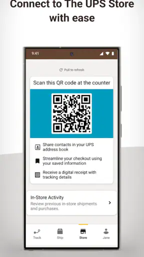 UPS screenshot