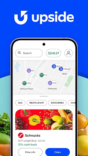 Upside: Cash Back - Gas & Food screenshot