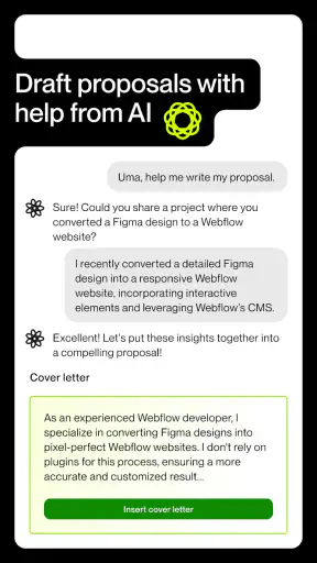 Upwork screenshot