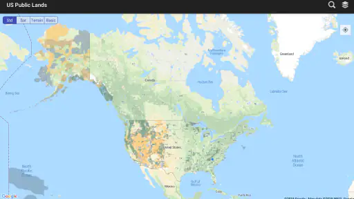 US Public Lands screenshot