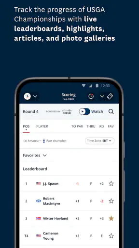 USGA screenshot