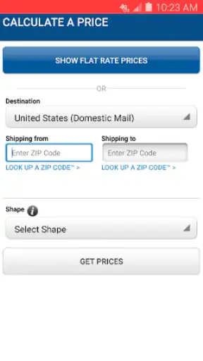 USPS MOBILE® screenshot