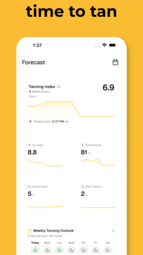 UV Tan: Tanning & Sun Tracker screenshot