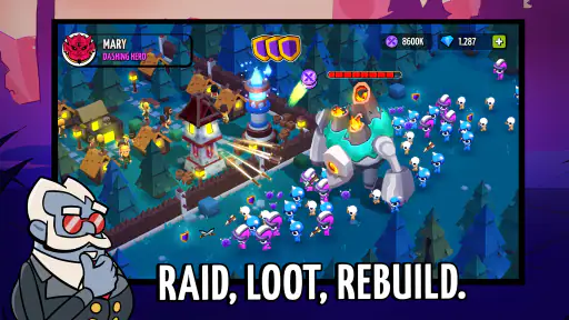 Vampirio: Defend & Survive screenshot