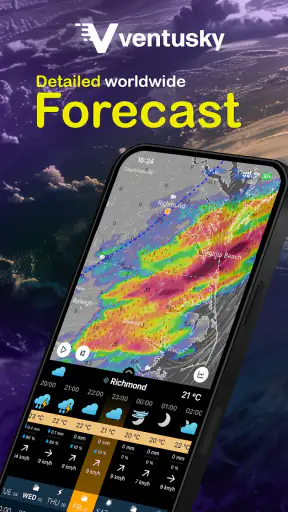 Ventusky: Weather Maps & Radar screenshot