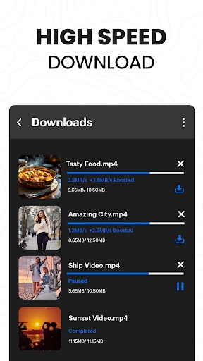 Video Downloader Proxy Browser screenshot