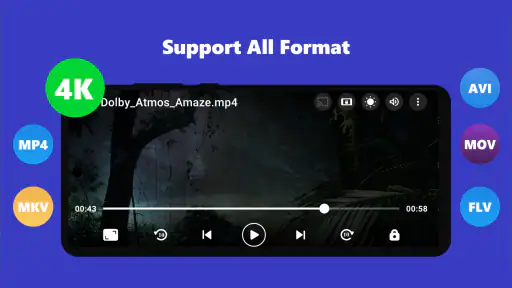 Video Player Subtitle Support screenshot
