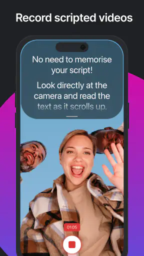 Video Teleprompter - Evelize screenshot