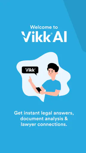 Vikk - AI Lawyer & Legal Help screenshot
