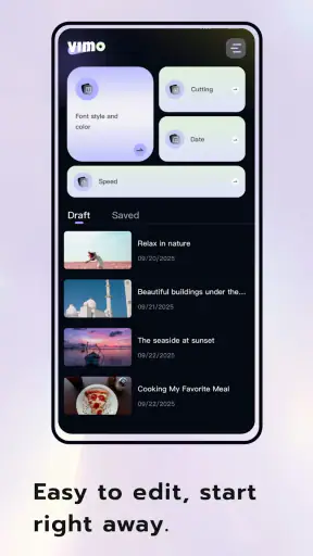 Vimo-CreativeCut screenshot