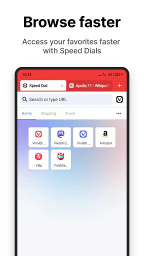 Vivaldi Browser - Fast & Safe screenshot