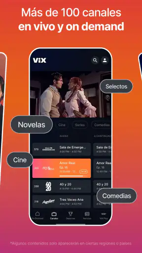 ViX: TV, Deportes y Noticias screenshot