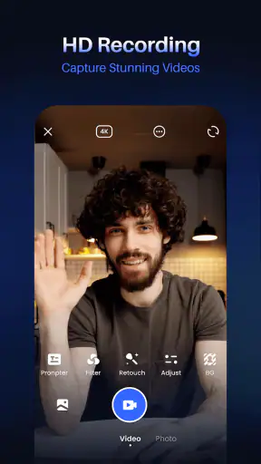 Vmake: AI Talking Video Editor screenshot