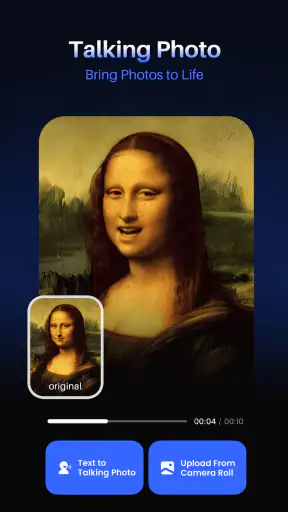 Vmake: AI Talking Video Editor screenshot