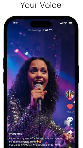 VoClone: AI Voice Changer screenshot