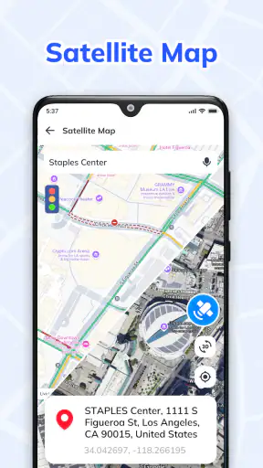 Voice GPS Navigation: GPS Map screenshot
