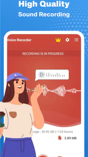 Voice Recorder : Recording App screenshot