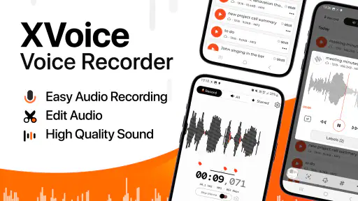 Voice Recorder - XVoice screenshot