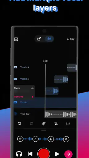 Voloco: Auto Vocal Tune Studio screenshot