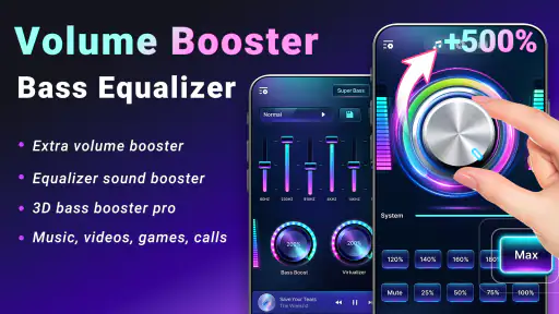 Volume Booster Bass Equalizer screenshot